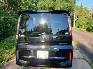 2015 Honda Stepwgn V, чёрный, 1600000 рублей, вид 2