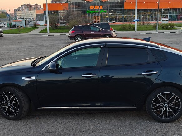 2017 Kia Optima IV, синий, 1450000 рублей - вид 5