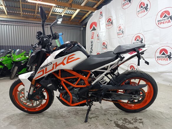 2017 KTM 390 Duke, белый, 440000 рублей - вид 7