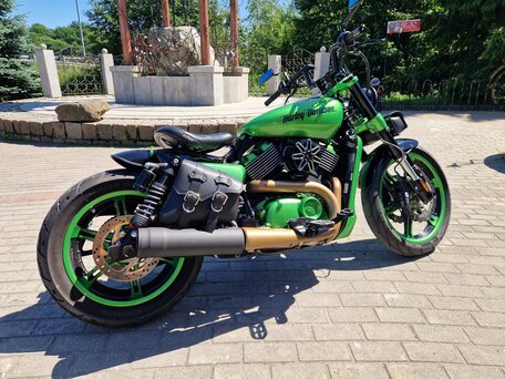2015 Harley-Davidson Street Rod, зелёный, 710000 рублей, вид 4