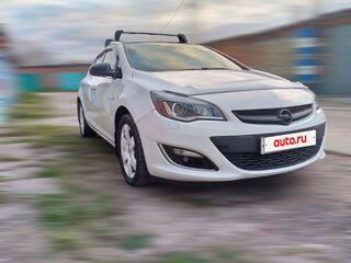 2014 Opel Astra J Рестайлинг, белый, 850000 рублей, вид 1