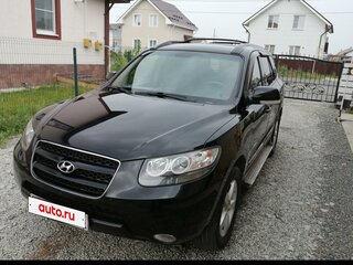 2008 Hyundai Santa Fe II, чёрный, 1090000 рублей, вид 1