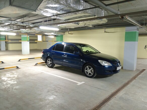 2004 Mitsubishi Lancer IX, синий