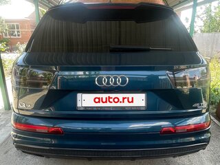 2018 Audi Q7 II (4M), синий, 3680000 рублей, вид 4
