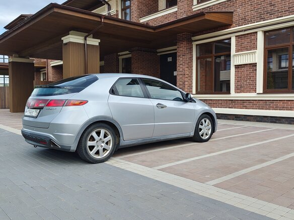 2008 Honda Civic VIII, серебристый, 630000 рублей - вид 5