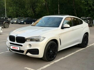 2014 BMW X6 50i II (F16), белый, 2950000 рублей, вид 1