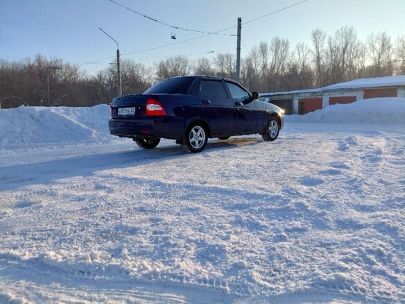 2012 Lada (ВАЗ) Priora I, синий, 340000 рублей - вид 7