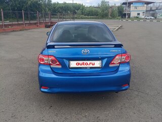 2010 Toyota Corolla X (E140, E150) Рестайлинг, синий, 910000 рублей, вид 3
