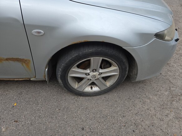 2005 Mazda 6 I (GG), серебристый, 150000 рублей - вид 9
