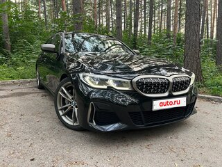 2020 BMW 3 серии 320d xDrive VII (G2x), чёрный, 3300000 рублей, вид 4