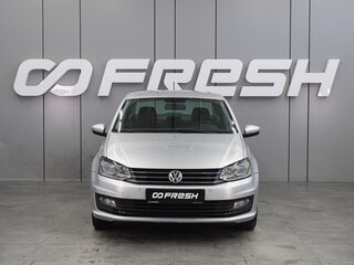 2019 Volkswagen Polo V Рестайлинг, серебристый, 1325000 рублей, вид 3