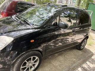 2007 Chevrolet Spark II, чёрный, 390000 рублей, вид 3