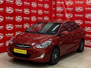 2012 Hyundai Solaris I, красный, 789000 рублей, вид 3