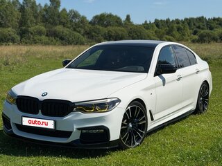 2018 BMW 5 серии 530i xDrive VII (G30/G31/G38), белый, 3499000 рублей, вид 1