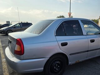 2005 Hyundai Accent ТагАЗ II, серебристый, 320000 рублей, вид 4