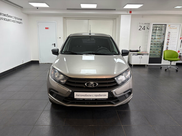 2021 Lada (ВАЗ) Granta I Рестайлинг, серый, 472000 рублей - вид 1