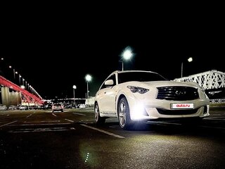 2012 Infiniti FX37 II (S51) Рестайлинг, белый, 2200000 рублей, вид 5