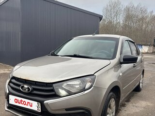2020 Lada (ВАЗ) Granta I Рестайлинг, серый, 425000 рублей, вид 1