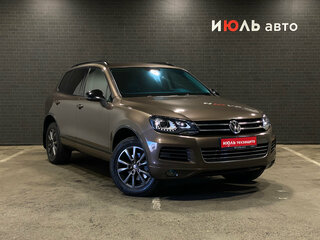 2011 Volkswagen Touareg II, коричневый, 1950000 рублей, вид 3