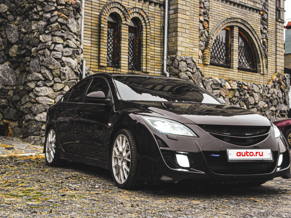 2008 Mazda 6 II (GH), фиолетовый, 750000 рублей - вид 7