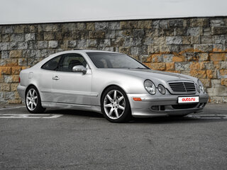 2000 Mercedes-Benz CLK-Класс 230 I (W208) Рестайлинг, серебристый, 790000 рублей, вид 3