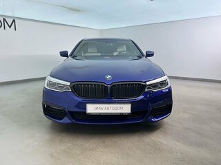 2019 BMW 5 серии 530d xDrive VII (G30/G31/G38), чёрный, 5300000 рублей, вид 3