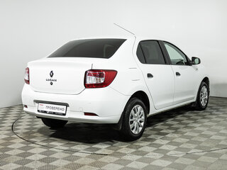 2020 Renault Logan II Рестайлинг, белый, 1169700 рублей, вид 5