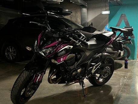 2013 Kawasaki Z 800, чёрный, 550000 рублей, вид 1
