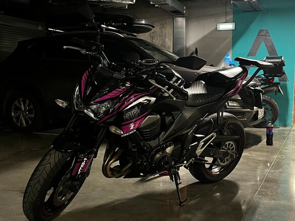 2013 Kawasaki Z 800, чёрный, 550000 рублей