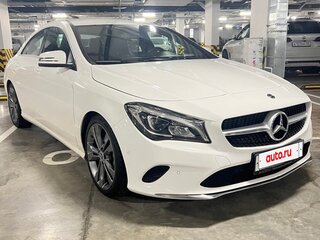 2018 Mercedes-Benz CLA 200 I (C117, X117) Рестайлинг, белый, 2600000 рублей, вид 3