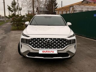 2020 Hyundai Santa Fe IV Рестайлинг, белый, 4200000 рублей, вид 2