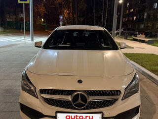 2017 Mercedes-Benz CLA 200 I (C117, X117) Рестайлинг, белый, 2200000 рублей, вид 2