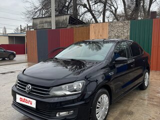 2016 Volkswagen Polo V Рестайлинг, чёрный, 1200000 рублей, вид 1