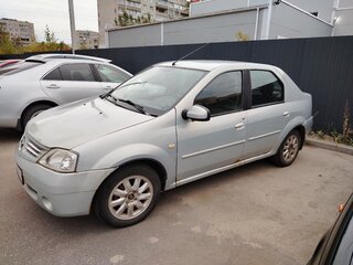 2009 Renault Logan I, серый, 265000 рублей, вид 1