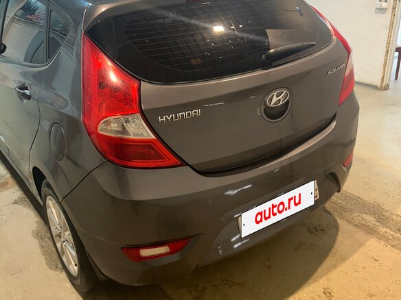 2013 Hyundai Solaris I, серый - вид 2