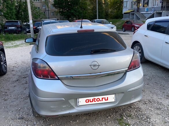 2008 Opel Astra GTC H Рестайлинг, серебристый, 215000 рублей - вид 6