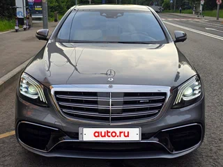 2017 Mercedes-Benz S-Класс AMG 63 AMG Long III (W222, C217) Рестайлинг, серый, 9400000 рублей, вид 3