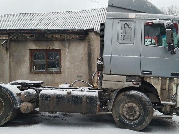 1997 DAF 95XF, серый, 400000 рублей - вид 2