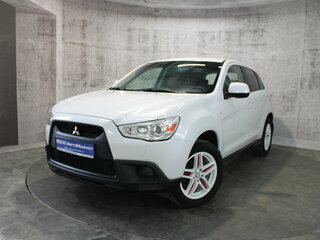 2012 Mitsubishi ASX I, белый, 946000 рублей, вид 1