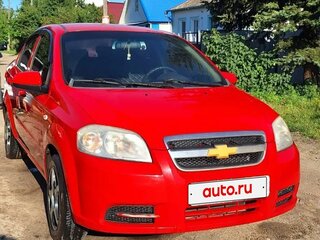 2007 Chevrolet Aveo I Рестайлинг, красный, 400000 рублей, вид 2