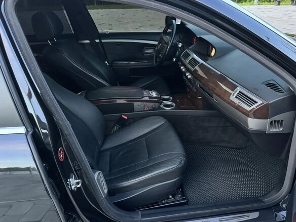 2007 BMW 7 серии Long 740Li IV (E65/E66) Рестайлинг, чёрный, 950000 рублей - вид 7