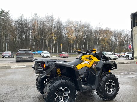 2014 BRP Can-Am Outlander X MR 650, жёлтый, 800000 рублей, вид 4
