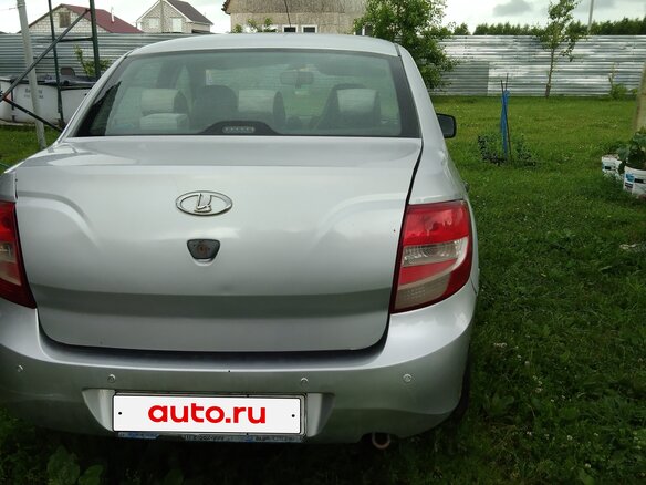 2012 Lada (ВАЗ) Granta I, серебристый, 290000 рублей - вид 3