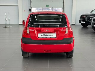 2008 Hyundai Getz I Рестайлинг, красный, 349000 рублей, вид 4