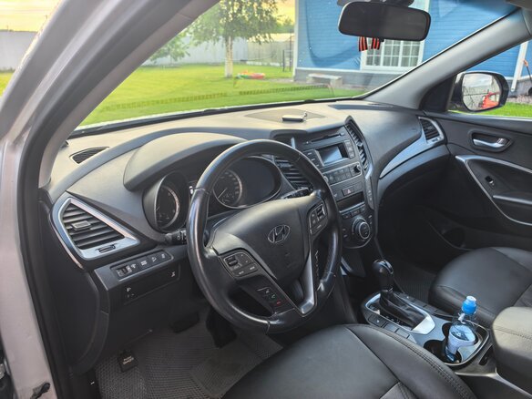 2018 Hyundai Santa Fe III Рестайлинг, серебристый, 2350000 рублей - вид 9