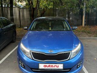 2014 Kia Optima III Рестайлинг, синий, 1050000 рублей, вид 3