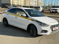 2017 Hyundai Solaris II, серебристый, 780000 рублей - вид 2