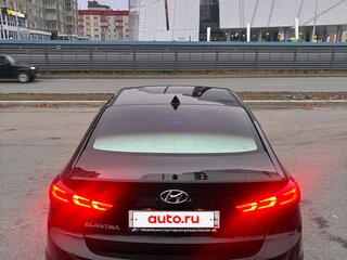 2017 Hyundai Elantra VI (AD), чёрный, 1280000 рублей, вид 5