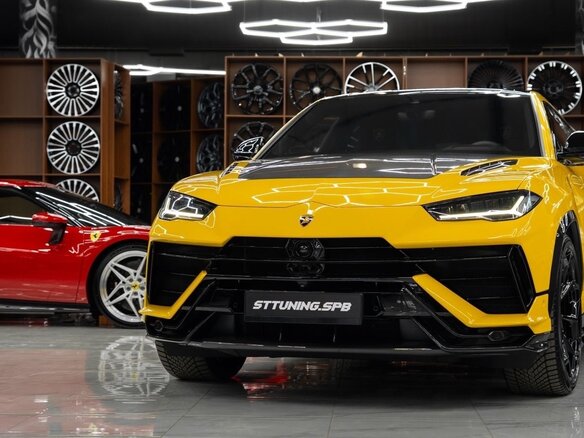 2023 Lamborghini Urus Performante I Рестайлинг, жёлтый - вид 9