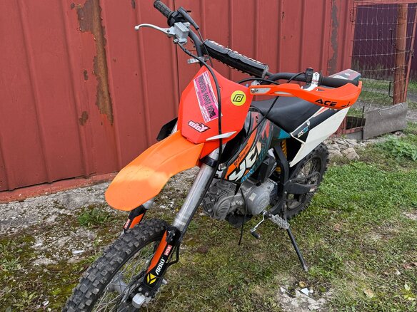 2017 YCF Bigy 125MX, белый, 66999 рублей - вид 2